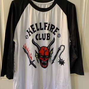 Hellfire club T-Shirt Stranger Things size M